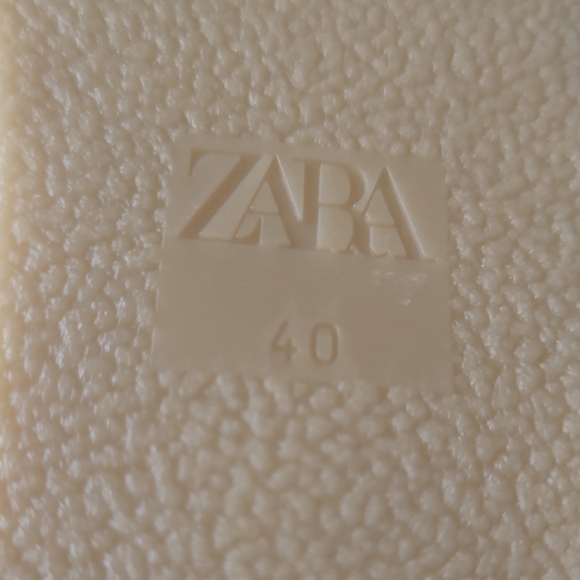 Zara Black Espadrille Wedge Sandals with Ankle Wrap - Picture 8 of 8